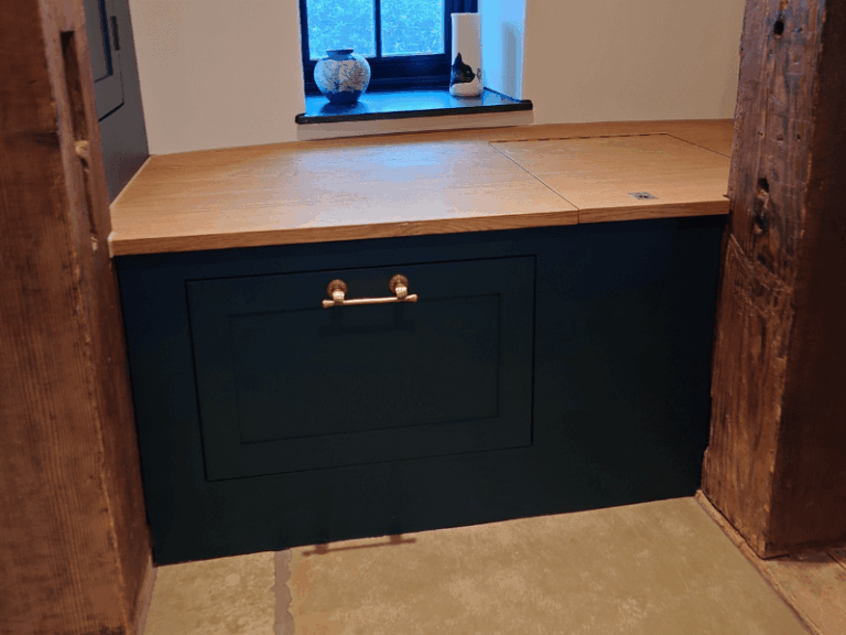 bespoke built in seating in Warwickshire Windmill