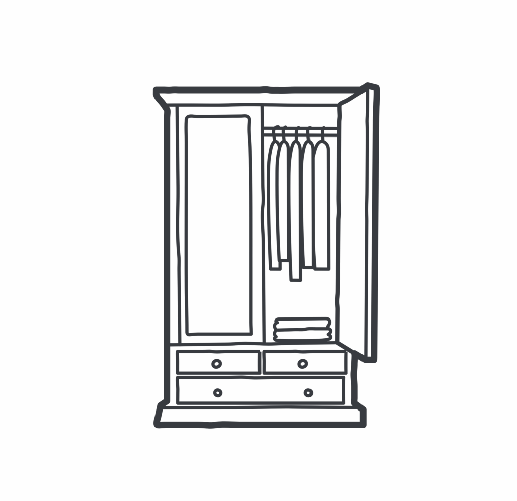 wardrobe illustration