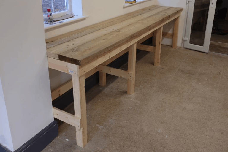 custom bench by am joinery