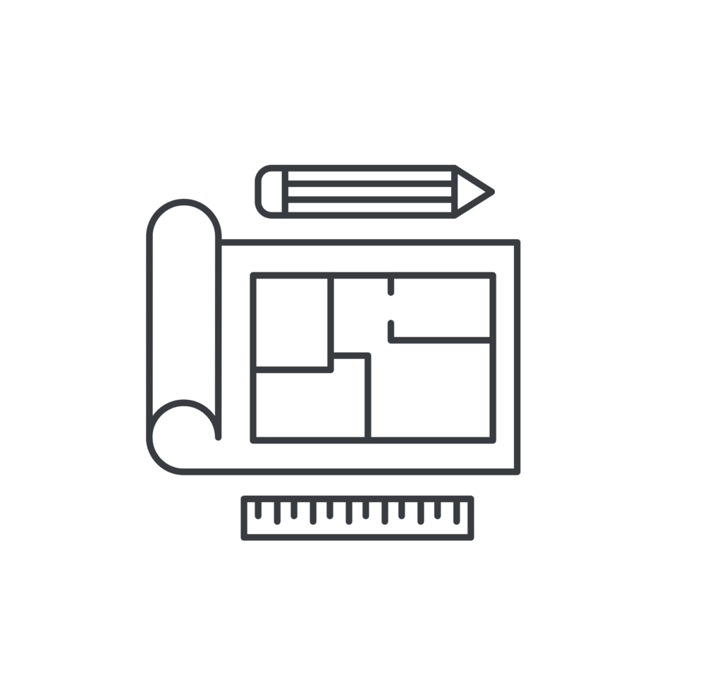 Design logo illustration for custom joinery