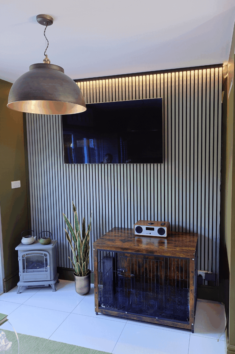 Panelled wall joinery project