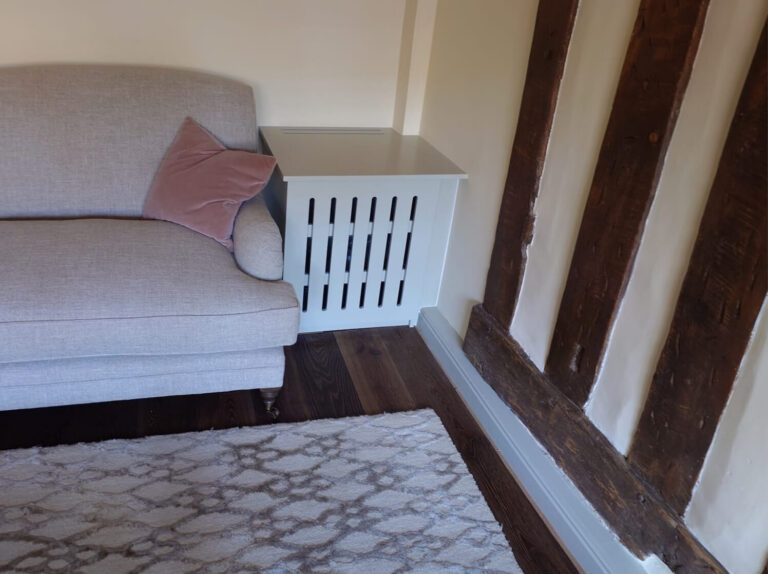 Bespoke living room media cabinet in Warwick, Warwickshire